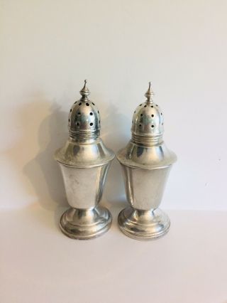 Frank M Whiting Sterling Salt And Pepper 841
