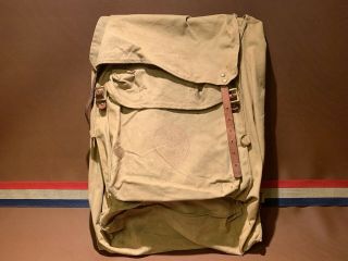 Vintage Boy Scouts Of America Deluxe Yucca Pack Backpack 1329 Diamond Brand