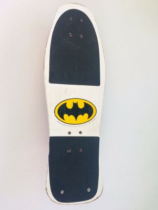 Vintage Batman Skateboard,  The Joker,  1989 Dc Comics,  1980s Skate,  Action Sports