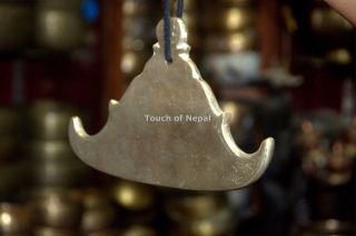 8.  5 Inches Burma Bell - Gong - Handmade Bells - Yoga - Meditation,  Healing,  Kyeezee