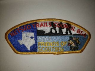 Boy Scout Netseo Trails Council 2006 Friends Of Scouting Fos Csp/sap