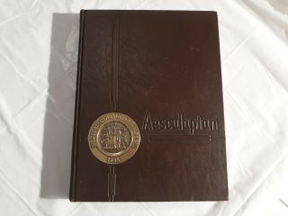 1969 Yearbook Medical College Of Georgia Augusta Aesculapian