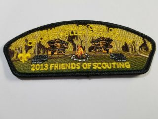 Bsa Boy Scouts Shoulder Patch Miami Valley Council Cricket Hollar Scout Camp