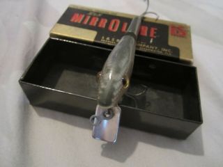 Vintage Fishing Lure L&S Mira lure intro plastic pat.  pend. 2