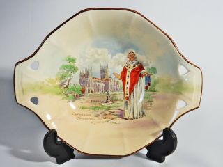 Antique Royal Doulton Canterbury Cathedral Historic England Dish Plate Bowl 5940