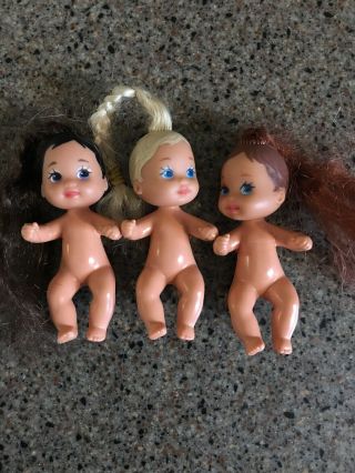 Vintage Mattel Barbie Baby Krissy Blonde Long Hair Triplets 1970 