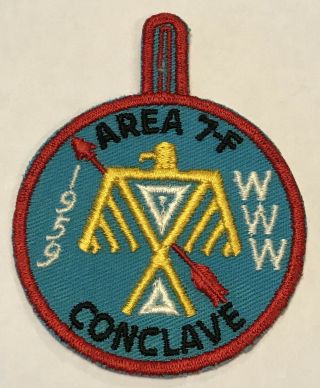 1959 Area 7 F Oa Conclave Patch Cf8