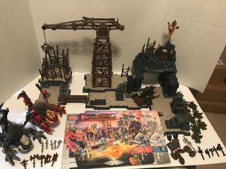 Mega Bloks Dragons Krystal Wars Vorgan Stronghold 9891 100 Complete