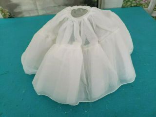 Vintage Madame Alexander Bride Petticoat Slip For 17 " Elise Doll - 1960s