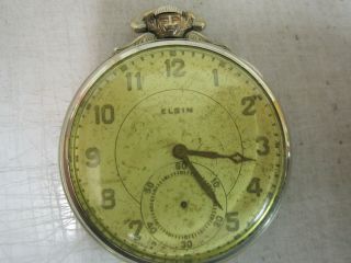 Elgin 17 Jewels Vintage Pocket Watch
