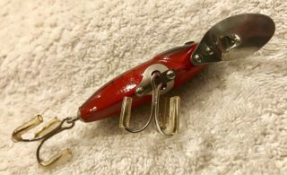 Vintage Fishing Lure Woods Dipsy Doodle Great Color Tackle Box Crank Bait 4