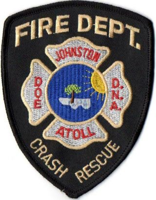 Johnston Atoll Fire Patch