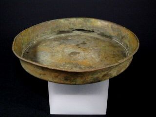 Roman Period Compact Bronze Medical Plate In,
