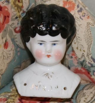 Antique Pet Name “marion” China Doll Head Made In Germany