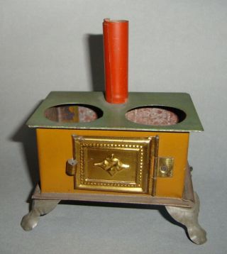 Antique German Miniature Dollhouse Kitchen Stove