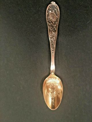 925 Sterling Silver Antique Dominick And Haff " North Point " Souvenir Spoon