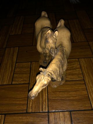 Antique Horses Guido Cacciapuoti Figurine Made in Italy 7