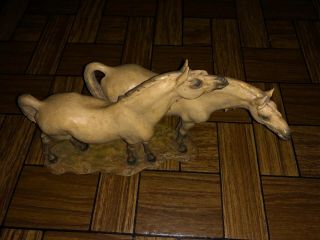 Antique Horses Guido Cacciapuoti Figurine Made in Italy 8