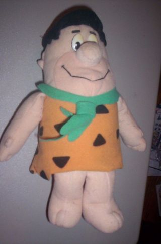 Fred Flintstone Plush Doll - - With Tag