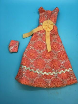 Vintage Shillman Enveing Dress Purse & 1969 Fits 11 1/2 Barbie Sized Doll Clone
