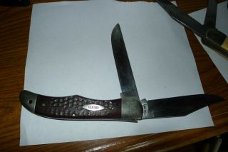 Vintage Case Xx 6265 Sab 2 Blade Folding Pocket Knife Usa