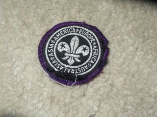 Boy Scout World Crest Asia Africa Europe Americ 2019 World Jamboree Traded Patch