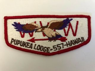 Pupukea Lodge 557 S3 Oa Flap Patch Order Of The Arrow Boy Scouts