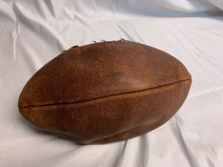 Vintage Spalding J5 - V Official Intercollegiate Leather Football,  1960s 4