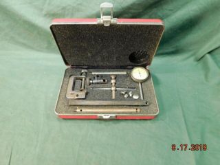 Vintage Machinist Starrett No 196 Universal Dial Test Indicator Antique Tool