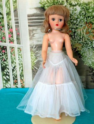 Vintage Doll Bride Petticoat Slip For Madame Alexander Cissy Or Miss Revlon