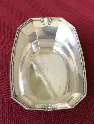 Wallace? Sterling Silver Small Salt/nut Dish Plate Bowl 3”