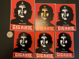 Vintage Che Guevara Sticker Set Obey Shepard Fairey Andre The Giant Poster Print