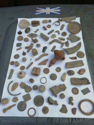Metal Detecting Finds All Sorts Roman Through To Modern (14)