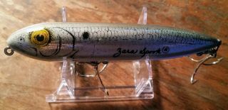 Heddon Zara Spook Silver Gray Topwater 4 " Fishing Lure Saltwater & Freshwater
