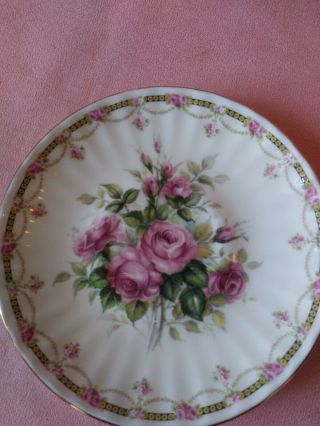 Vintage Duchess Pink Roses Bone China Tea Cup & Saucer Set England 4