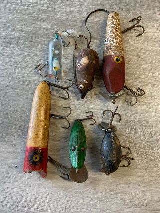 Vintage Fishing Lures “LOT OF 6” 4