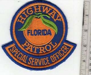 Florida Highway Patrol.  Special Services Officer Patch