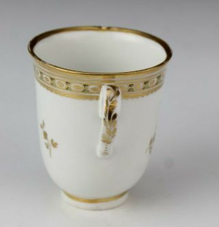 Royal Vienna Hand Painted Porcelain Portrait Bust Gold Gilt Tea Cup & Saucer OLB 4