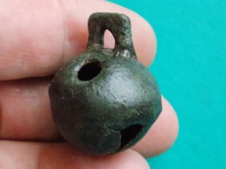 Medieval Bronze Crotal Bell Metal Detecting Detector Finds