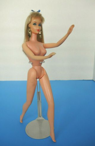 Vintage 1966 Barbie Sandy Blonde Hair Twist 