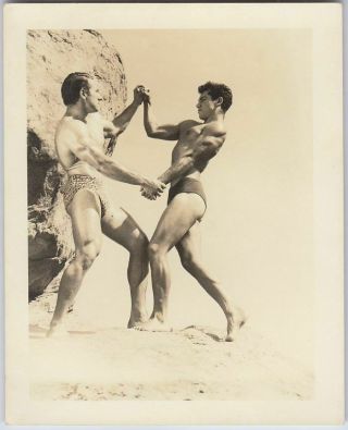 Vintage Bruce Of La Male Physique Photo Stamped 11
