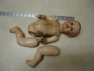 Antique Bisque Head Baby Doll Nippon