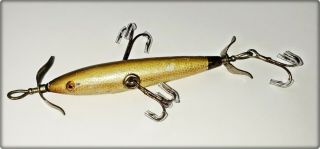 South Bend 913 Panetella Minnow Lure In Scale Finish Red Blend 1920s 2