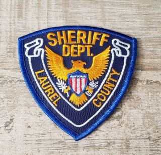 Laurel County Kentucky Sheriff Shoulder Patch