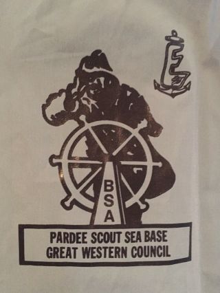 Pardee Scout Sea Base,  Great Western Council,  Boy Scouts - Xxl Light Blue Jacket