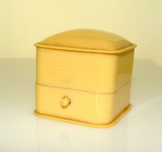 Antique Collectible Celluloid Ring Box