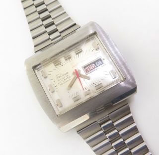Vintage N.  O.  S Felicia De Luxe Automatic 25j Wrist Watch Fixer $1 No Res