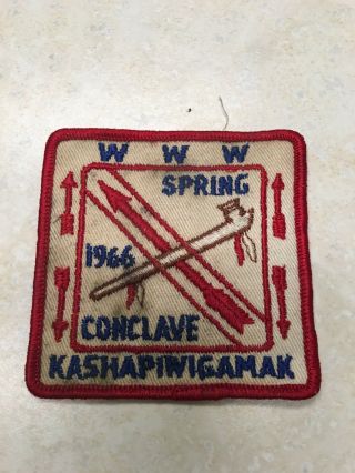1966 Oa Lodge 191 Kashapiwigamak Spring Conclave