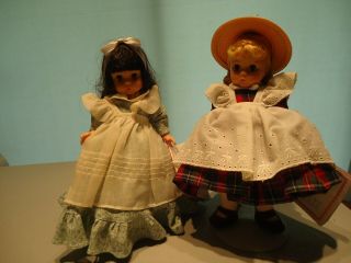 (2) Vintage Madame Alexander 8 " Dolls,  Beth And Mcguffy Ana