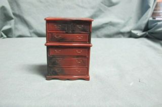 Vintage Renwal Dollhouse Furniture Dresser W/ Drawers B - 85
